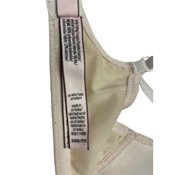 Victoria's Secret No Wire Beige Bra Women's Size 32DD - Picture 5 of 6